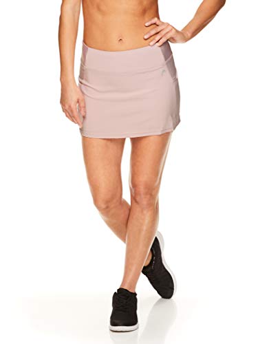 HEAD Falda de tenis atlética para mujer con bolsillo para pelota - Entrenamiento Golf ejercicio y running Skort - Rosa - X-Small