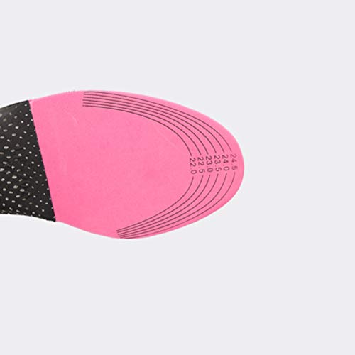 Healifty 1 Par de Plantillas para Zapatos con Alzas Elevadora de Silicona y Tela Invisible para Mujer y Hombre 5cm