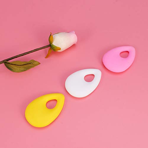 Healifty 3 Piezas Collar de Masticación Sensorial Juguetes de Masticación Sensorial Oral Mordedor Colgante Joyería para Autismo ADHD Bebé Enfermería Necesidades Especiales Niños