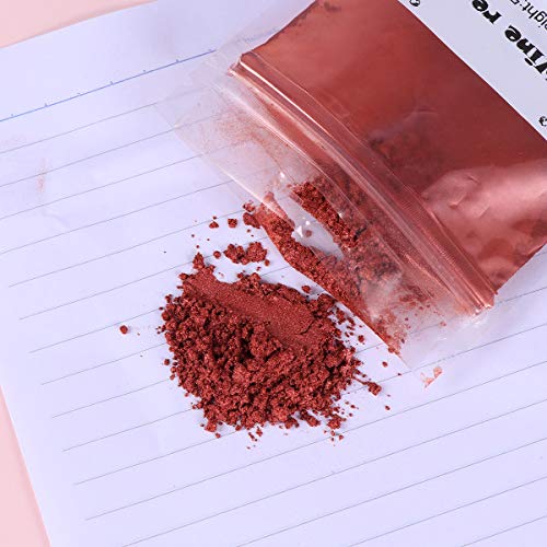 Healifty 30pcs Mica Polvo Mineral Maquillaje Pigmentos Sombra de ojos Maquillaje Nail Art Body Jabón Hacer Loción