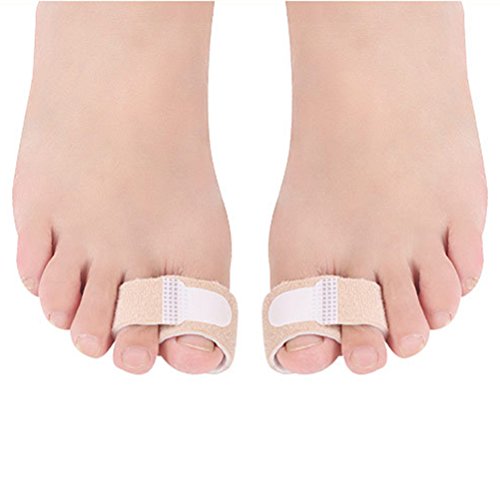 Healifty 6Piezas Brace para dedos Soporte de férula para dedo del pie Soporte de Tablilla con Abrazadera para Dedo de Martillo