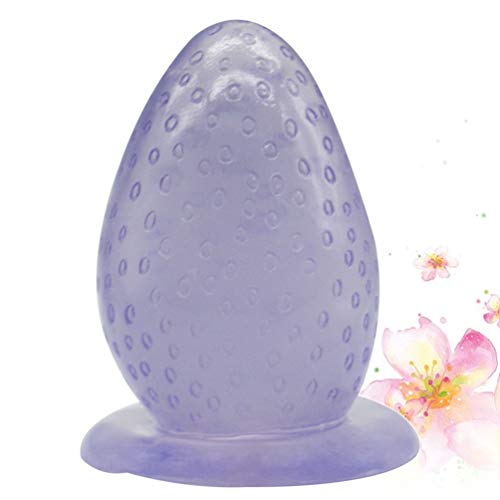 Healifty espéculo vaginal de silicona difusor masculino dilatador vestibular butt plug anal juguetes de placer (azul)