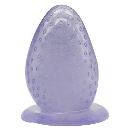 Healifty espéculo vaginal de silicona difusor masculino dilatador vestibular butt plug anal juguetes de placer (azul)