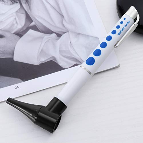 Healifty otoscopio médico bolsillo led otoscopio de diagnóstico lupa portátil clínica médicos herramienta de cuidado del oído (sin batería)