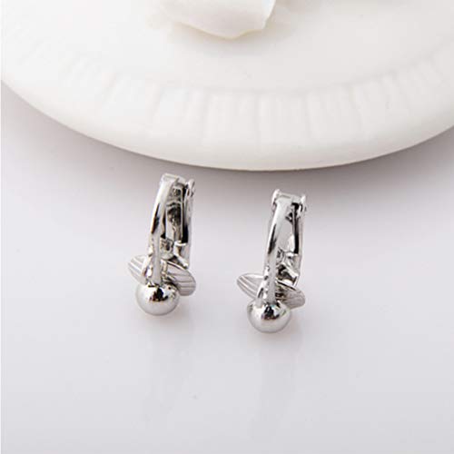 Healifty Pendientes sin piercing gancho para la oreja clips de oreja pendientes accesorios de puño herramientas de joyería para mujeres 40 piezas