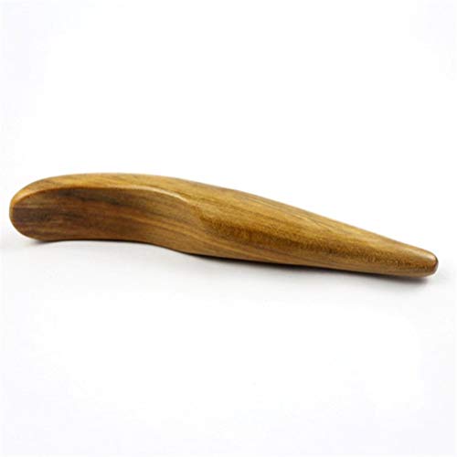 HEALIFTY Placa de desguace de madera Barra reforzada Gua Sha herramienta de masaje masajeador facial 2 unids