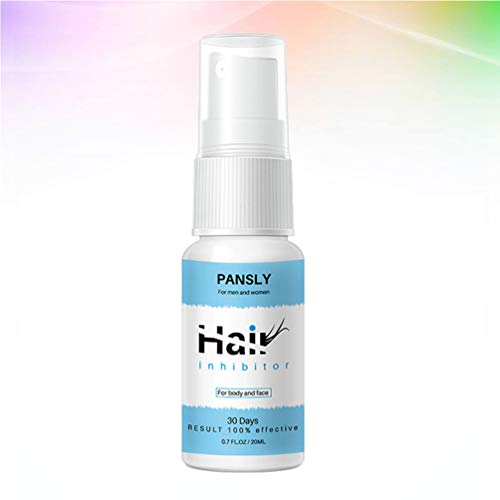 Healifty spray inhibidor del vello inhibidor del vello inhibidor y reductor del vello para detener el crecimiento del vello para el brazo axilas piernas spray depilatorio