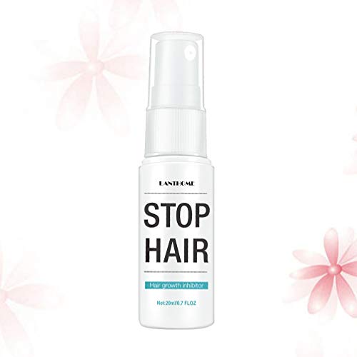 Healifty spray inhibidor del vello inhibidor del vello inhibidor y reductor del vello para detener el crecimiento del vello para las axilas del brazo piernas ingrediente suave spray depilatorio