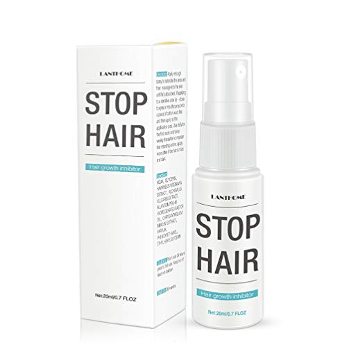 Healifty spray inhibidor del vello inhibidor del vello inhibidor y reductor del vello para detener el crecimiento del vello para las axilas del brazo piernas ingrediente suave spray depilatorio