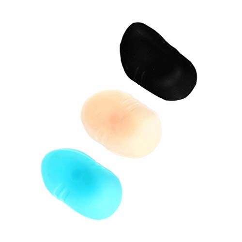 HEALLILY 3 piezas parche ocular ambliopía para gafas parche de silicona para niños tratar ojo vago y estrabismo para niños (color mixto) tamaño s