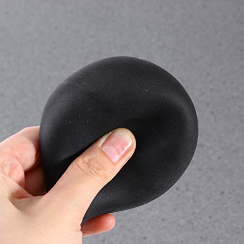 Heallily bulbo de enema jeringa de enema de silicona pulverizador anal para limpieza anal y vaginal botella de ducha de enema para mujeres hombres parejas (negro 160 ml)