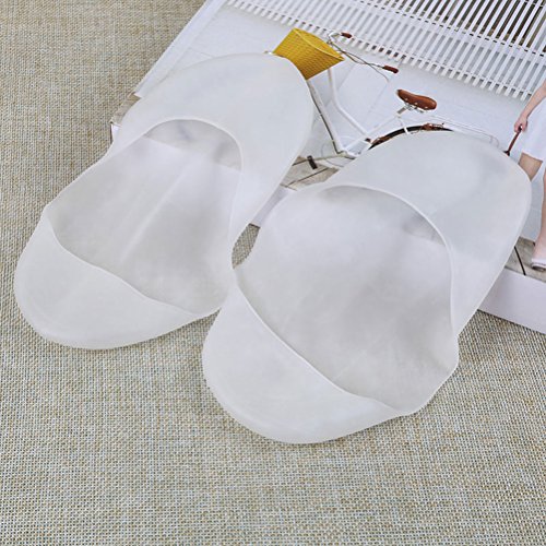 HEALLILY Calcetines hidratantes de gel de silicona delman cracked protector de tratamiento calcetines para spa de pies para el cuidado de la salud