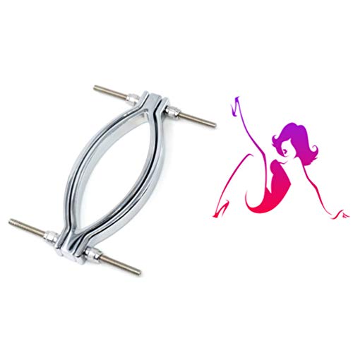 Heallily clip de labios clip de metal abrazaderas de espéculo de vagina clítoris abrazaderas estimulantes del punto g juegos eróticos para adultos juguete para mujeres parejas