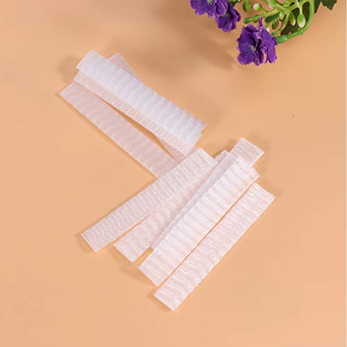 Heally - 100 piezas de protectores de brochas de maquillaje para cosméticos, bolígrafos, fundas de malla expandibles, cerdas, herramienta de maquillaje para viajes