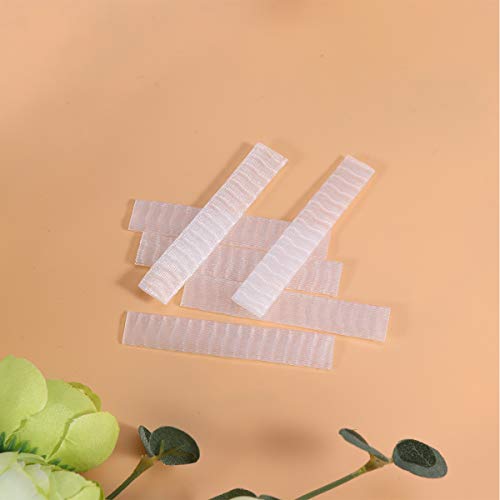 Heally - 100 piezas de protectores de brochas de maquillaje para cosméticos, bolígrafos, fundas de malla expandibles, cerdas, herramienta de maquillaje para viajes