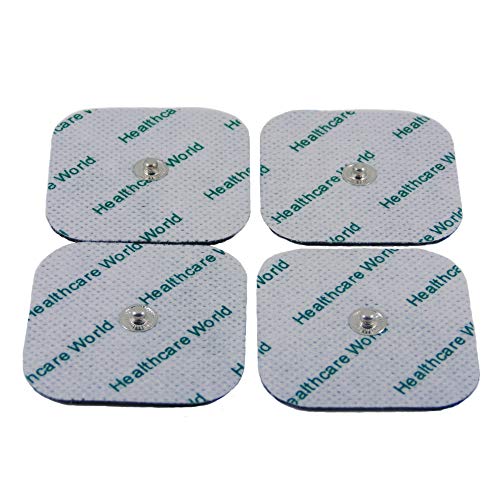 Healthcare World Conjunto de mezclada de 12 electrodos TENS Tachonado para Beurer and Sanitas