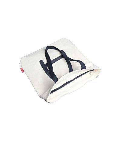 Hello-Bags, Bolso Tote, 38 cm, Blanco