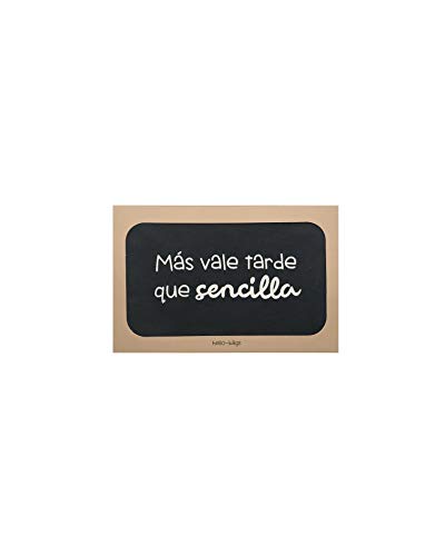Hello-Bags - Neceser de Algodón con Cremallera y Forro Interior, 23 cm, Negro