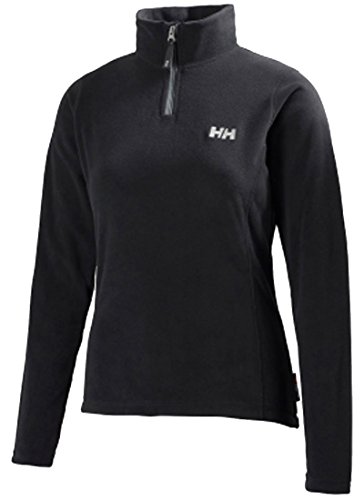 Helly Hansen W Daybreaker 1/2 Zip Fleece, Mujer, Black, XS