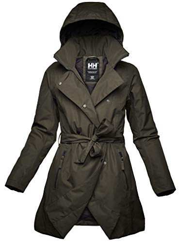 Helly Hansen Welsey II Aislado Impermeable Gabardina Chaqueta de Invierno, Mujer, Beluga, S