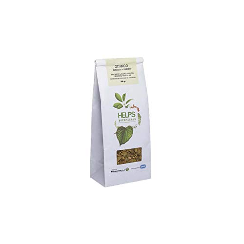 HELPS INFUSIONES - Infusión De Ginkgo Biloba. Té De Ginkgo Biloba A Granel. Favorece La Circulación Y La Memoria. Bolsa A Granel De 100 Gramos.