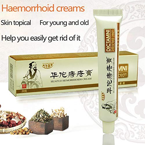 HEMORELIEF CREAM crema herbal china de alivio rápido Crema para hemorroides Gel externo (3 Pcs)