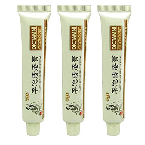 HEMORELIEF CREAM crema herbal china de alivio rápido Crema para hemorroides Gel externo (3 Pcs)