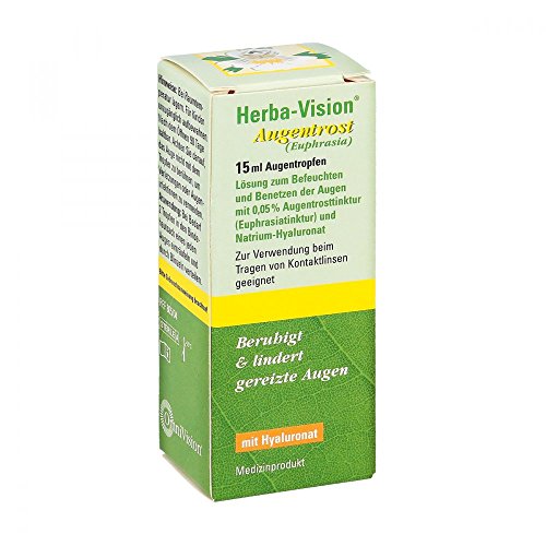 Herba-Vision Colirio de eufrasia para los ojos, 15 ml