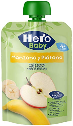 Hero Baby Bolsita Fruta Manzana Plátano - 100 gr