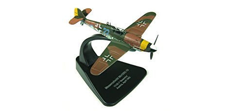 Herpa 81AC010S Messerschmitt BF 109G-JG 7" Nowotny, Abril de 1945 (sin esvástica) Avión de Combate