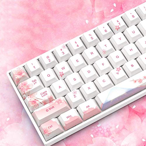 Hexiao Cereza Bluetooth inalámbrico Eje Negro Rosa Eje de té Verde Eje del árbol Rojo Teclado mecánico xiao1230