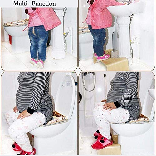 Hexiao Cuclillas WC portátil heces baño Eyacular Urinario Antideslizante baño del pie de heces for niños Mujeres Embarazadas Viejo Una Persona Correcta Postura for WC saludables Resultados xiao1230