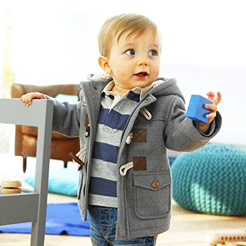 Hey~Yo - Abrigo de invierno con capucha para niños