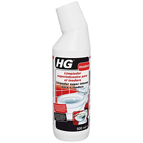 HG 322050130 superintensivo para el Inodoro 500 ml-un Potente Limpiador de WC Que Elimina hasta la Cal y los depósitos más persistentes