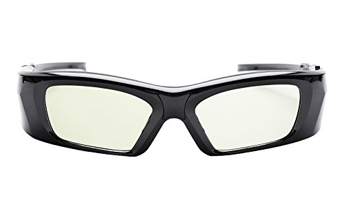 Hi-SHOCK® 3D-BT Pro "Black Diamond" | Gafas 3D inteligentes para 4K / Full HD / HDR / 3D TV’s de Sony®, Samsung®, Panasonic®, Sharp®, Toshiba®, LG® Plasma, Hisense® (2012-2018*) | compatibles con SSG-3570 CR / TDG-BT500A / AN3DG35 / TY-ER3D5ME / FPT-AG04 