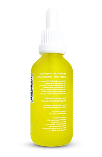 Hidratante 100% Orgánica del Suero del Aceite de la Cara del Tratamiento Propenso del Acné-2 oz. Cutis Sanus: Cuidado Natural de la Piel para Mejorar las Espinillas, Puntos Negros, Cicatrices