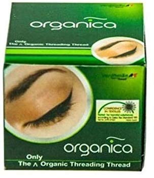 Hilo de enhebrar orgánica | hilo de algodón orgánico para cejas | Enhebrado de cejas orgánica, hilos de algodón antibacteriano para depilación facial