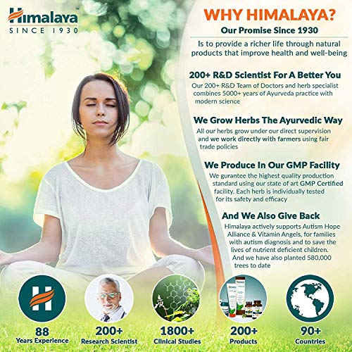 Himalaya Arjuna 60 Caplets | USDA Certified | For Blood Circulation Support | 700mg, 2 Month Supply
