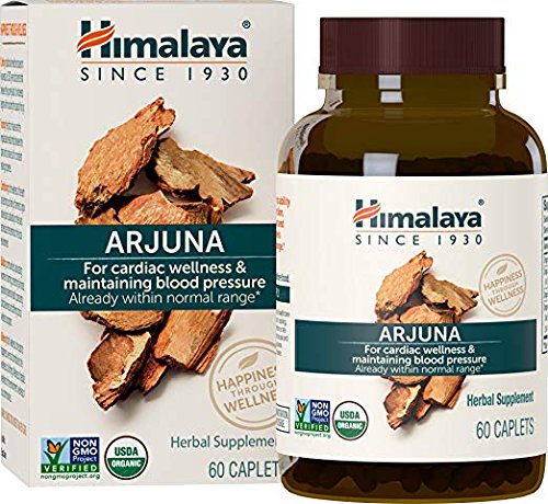 Himalaya Arjuna 60 Caplets | USDA Certified | For Blood Circulation Support | 700mg, 2 Month Supply