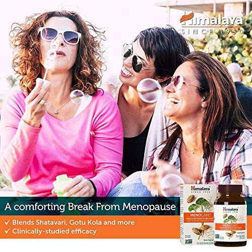 Himalaya MenoCare con Shatavari (espárragos) | Para el apoyo de la menopausia | Ayuda a apoyar la función hormonal, facilita la transición hormonal | 120 cáps (800 mg) (MenoCare (For Menopause))