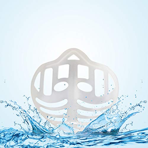 Hingpy Soporte De Mascarilla Bucal 3D De Silicona De 10/15 Piezas, Marco De ProteccióN De LáPiz Labial, Marco De Soporte Interno, La Fosa Nasal Puede Respirar Sin Problemas Y Transpirable
