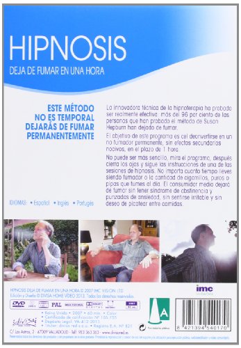 Hipnosis: Deja de fumar en 1 hora [DVD]