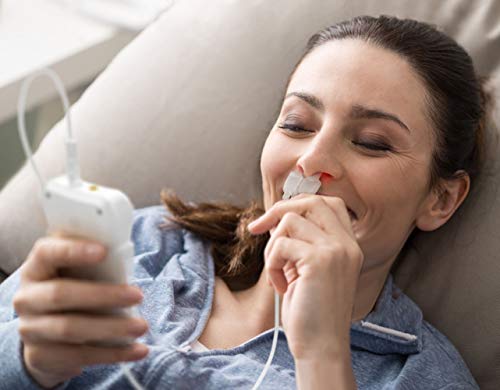 HLDUYIN Dispositivo de Terapia antirronquidos para el Alivio de la alergia a la rinitis, Máquina de Tratamiento de la rinitis alérgica para el ronquido Nariz congestionada Congestión Sinusitis Nasal