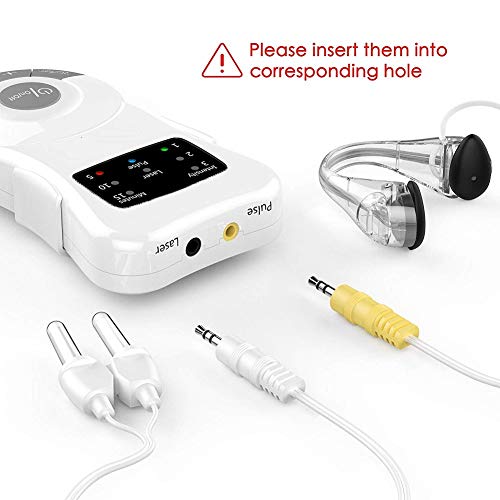 HLDUYIN Dispositivo de Terapia antirronquidos para el Alivio de la alergia a la rinitis, Máquina de Tratamiento de la rinitis alérgica para el ronquido Nariz congestionada Congestión Sinusitis Nasal