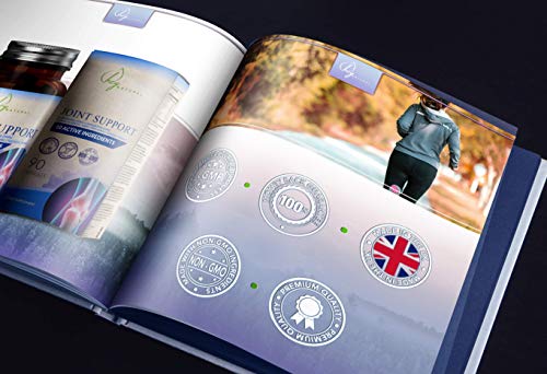 HN Suplemento para Articulaciones 90 Capsulas | 10 Ingredientes que Incluyen Glucosamina y Condroitina, MSM, Boswellia, Zinc, Acido Hialuronico y Curmuma en Capsulas | Alta Potencia, Sin Rellenos