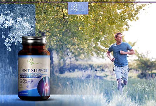 HN Suplemento para Articulaciones 90 Capsulas | 10 Ingredientes que Incluyen Glucosamina y Condroitina, MSM, Boswellia, Zinc, Acido Hialuronico y Curmuma en Capsulas | Alta Potencia, Sin Rellenos