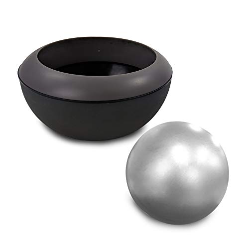 Hoerde Thermo Orb Bola de masaje uso frío y caliente Herramienta de Masaje para Relajación Muscular Terapia Física Liberación Miofascial Roller para los Hombros Cuello los Brazos la Espalda los Pies