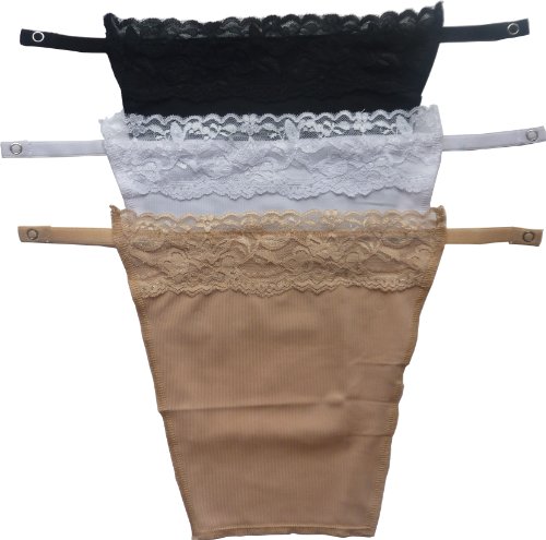 Hoerev - Camisola - para Mujer Schwarz, Weiß, Beige Talla única