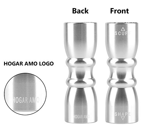 HOGAR AMO Pajarita de Billar/Pool/Snooker Cue Tips Stick Cue Atención Bastidor Scuffer-Shaper-Aerator 3 en 1 Herramientas de Reparación de Herramienta de Punta de Taco de Billar de Acero Inoxidable