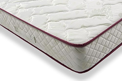 HOGAR24 - Aloe Vera + somier Basic + Almohada Fibra Fibra, Medidas 105x190